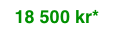 18 500 kr*